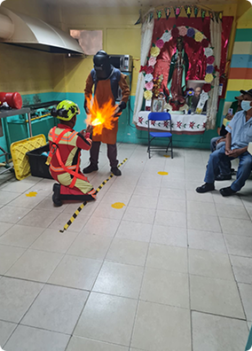 Prevención, combate y extinción de incendios